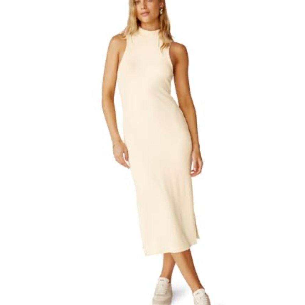 Beyond Yoga Cream Midi Dress